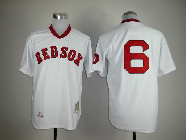 Men Boston Red Sox #6 Pesky White MLB Jerseys->boston red sox->MLB Jersey